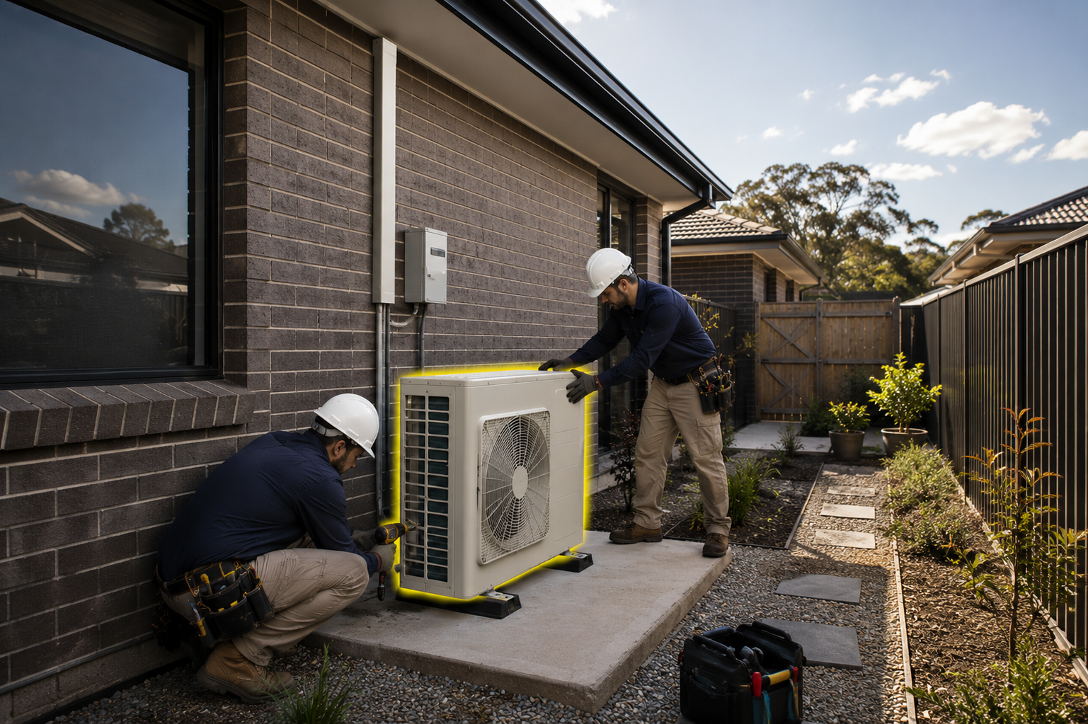 Air conditioning installation